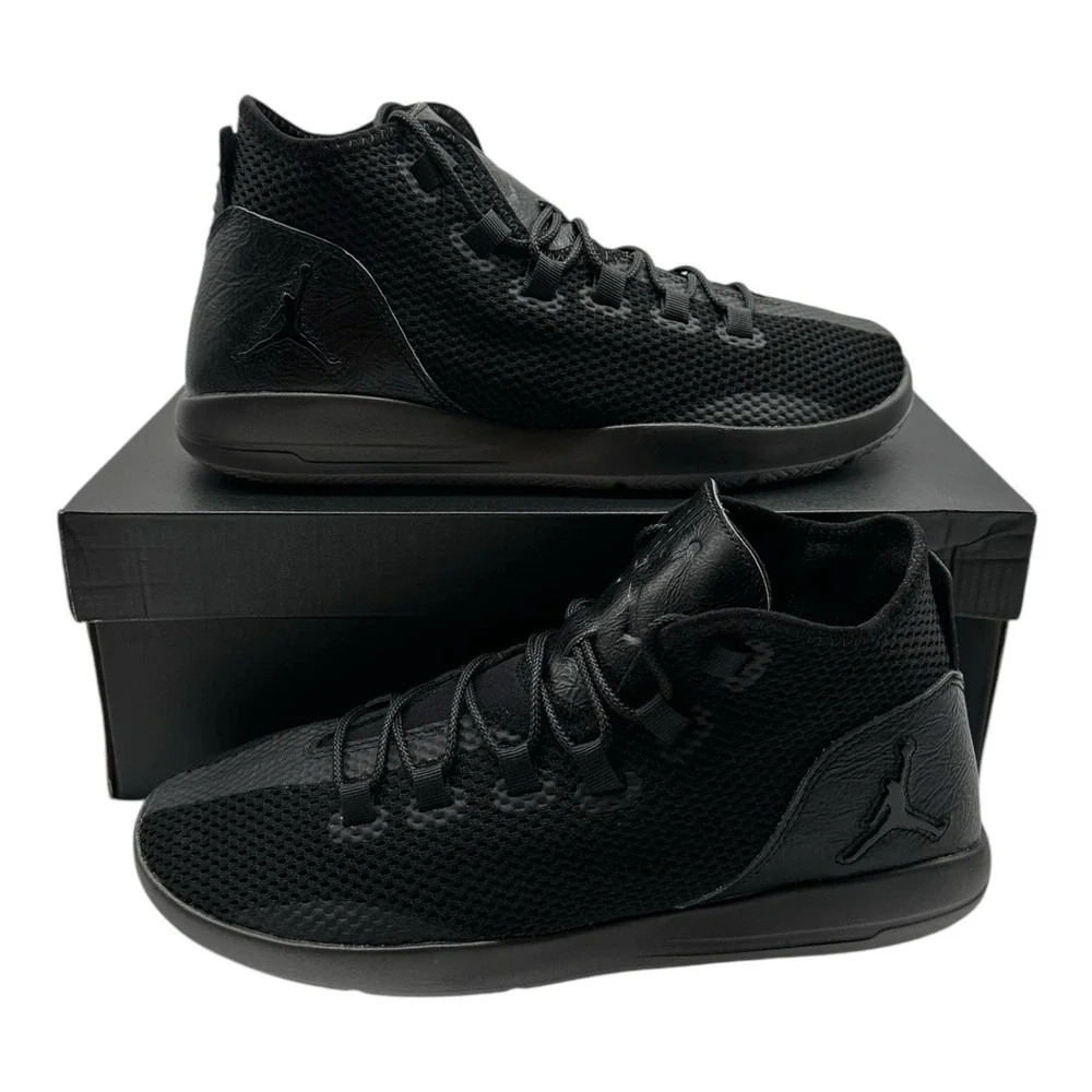 Jordan Reveal Premium Shoes Men's Size 9 Black/Wolf Grey Sneakers‎ 834229-010